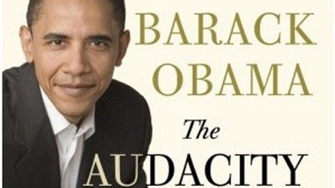 Bìa một cuốn sách của Tổng thống Obama.